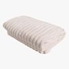 KMCarpets Stripe Decke 130x170, Creme