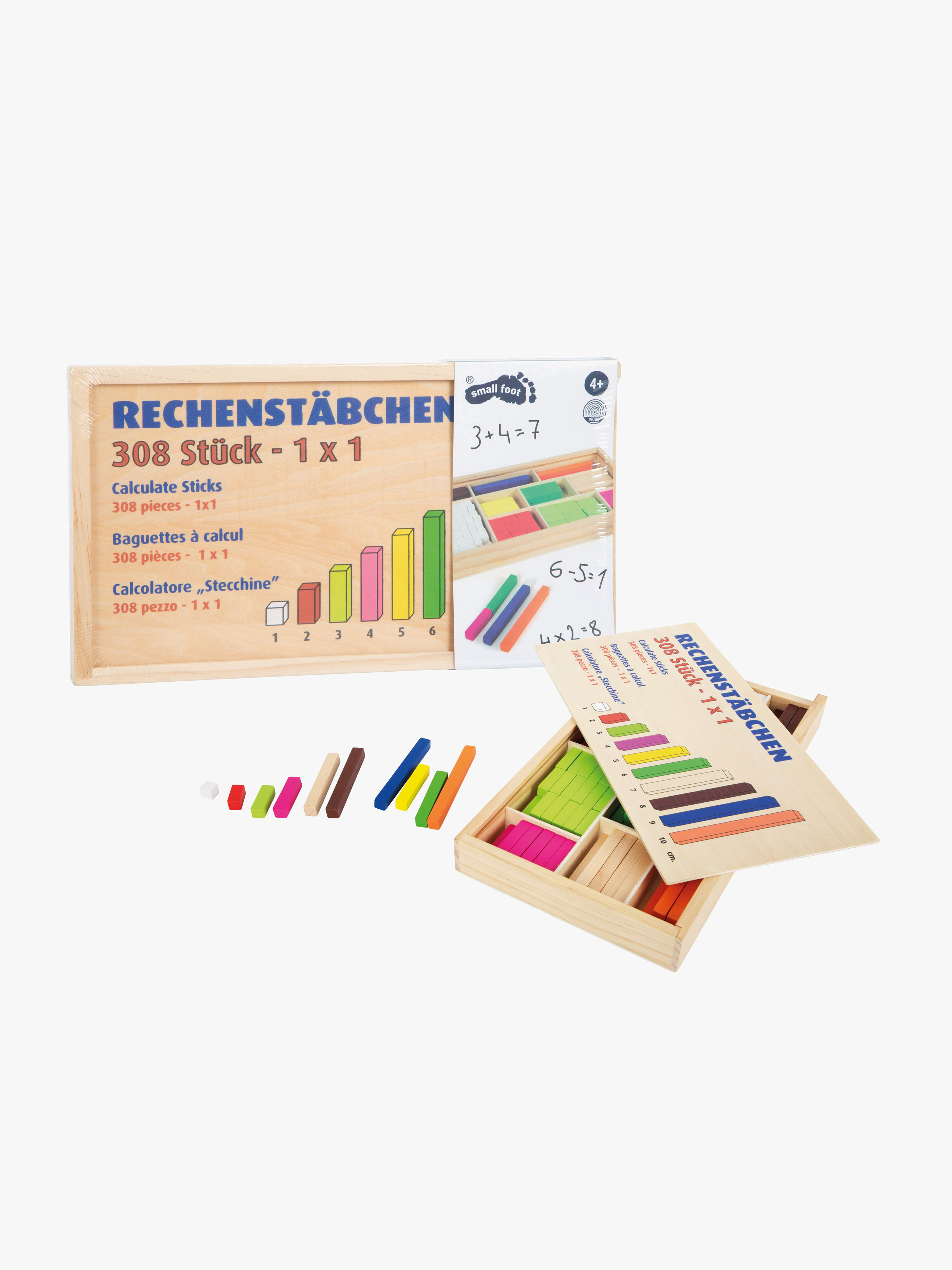 Mathematiksatz Rechenstäbe