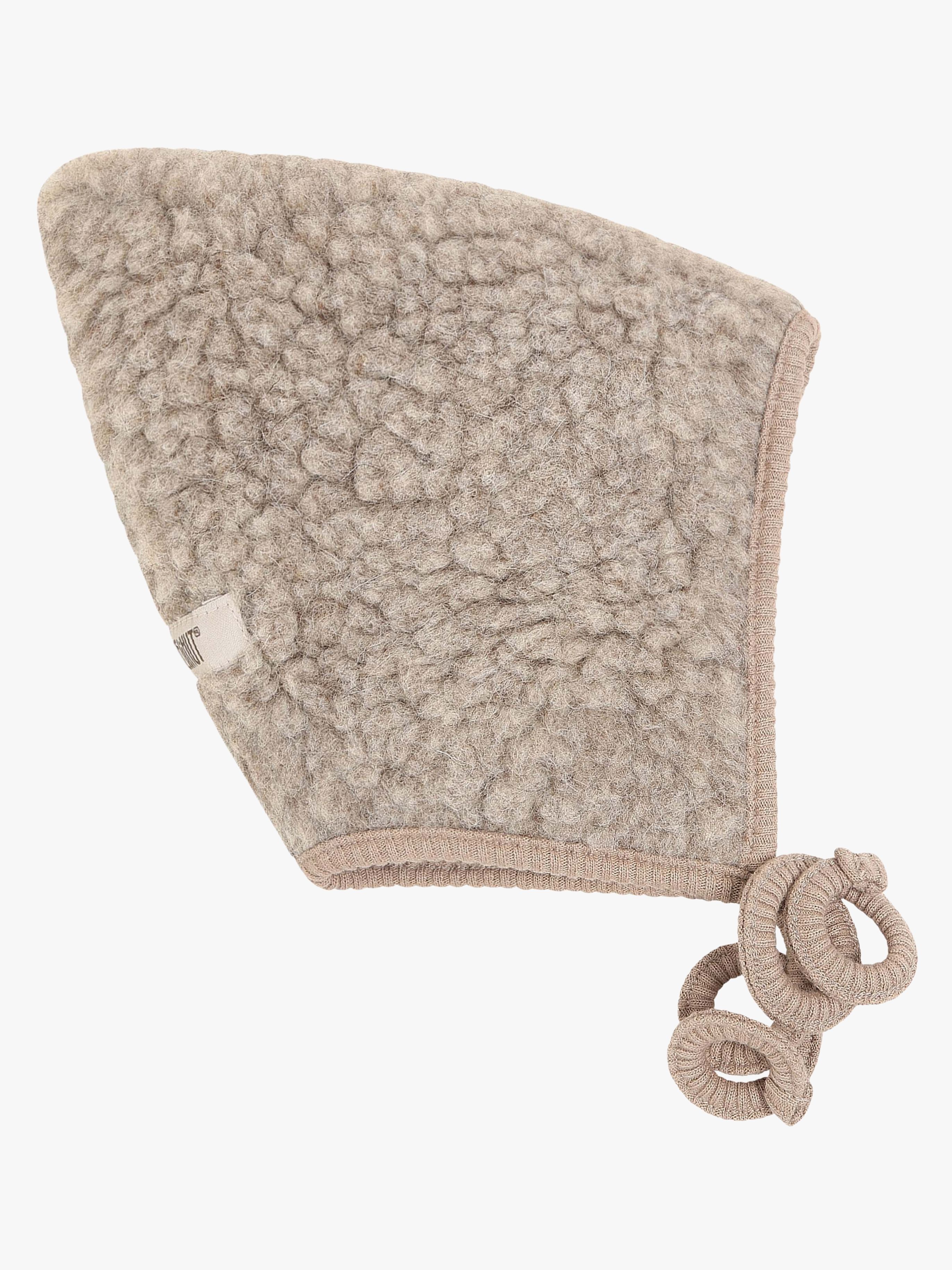 HUTTEliHUT Baby Babymütze Wollteddy, Camel Melange, 44