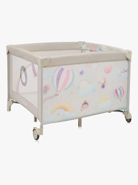 Lionelo MILLE PLUS Laufgitter, Grey Beige