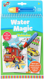 Galt Malbuch Water Magic Fahrzeuge