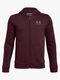 Under armour Fleece FZ Kapuzenpullover, Red