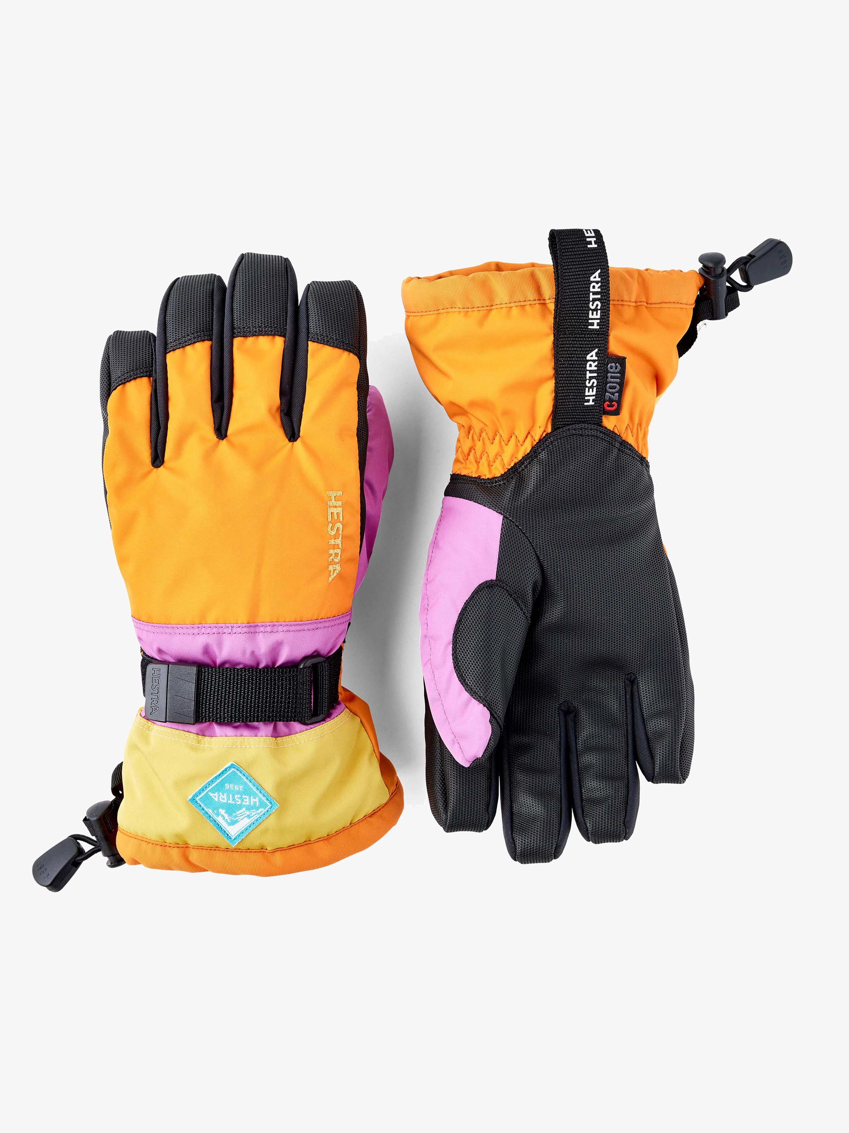 Hestra Gauntlet CZone JR Fäustlinge, Orange, 7
