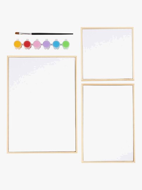 Creativ Company Leinwände 3er-Pack