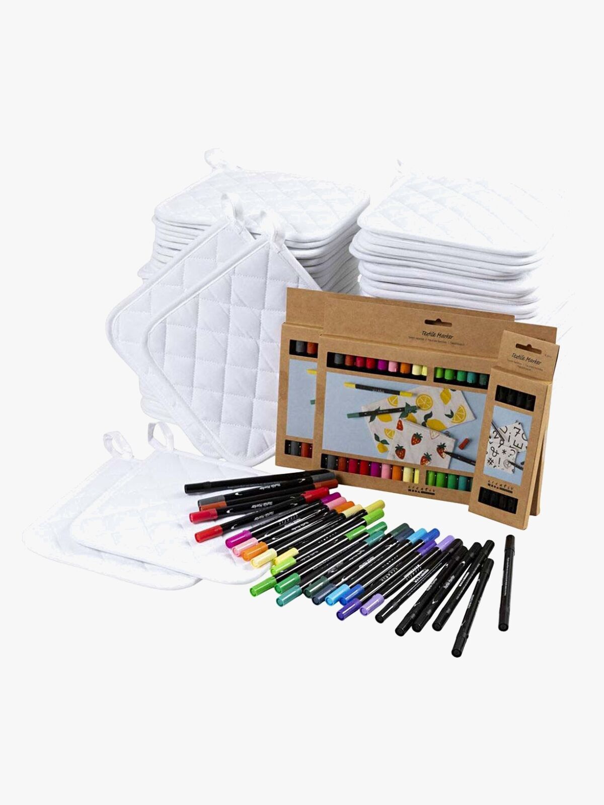 Creativ Company Bastelset Topflappen Megapack