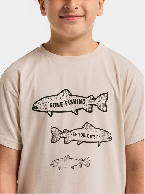 Didriksons Mynta T-Shirt, Sand beige