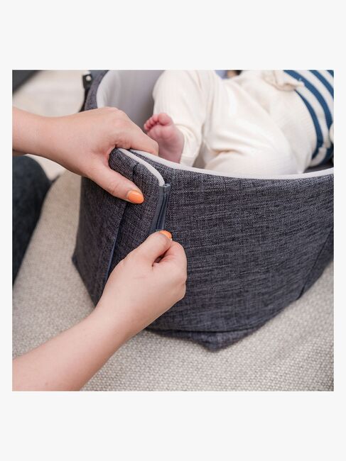 Doomoo Babynest/Babytragetasche 3-in-1, Grau