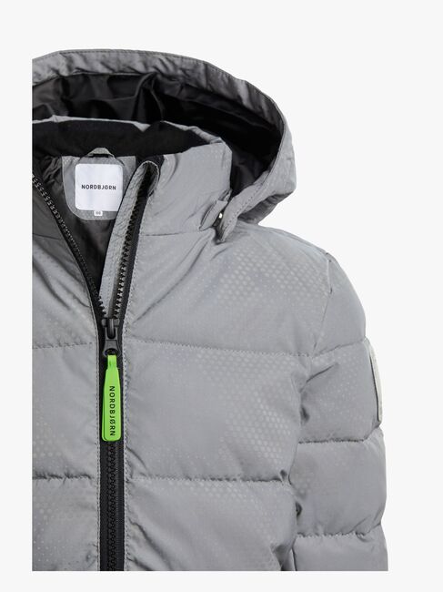 Nordbjørn Saturnus Reflektierende Winterjacke, Camo Silver