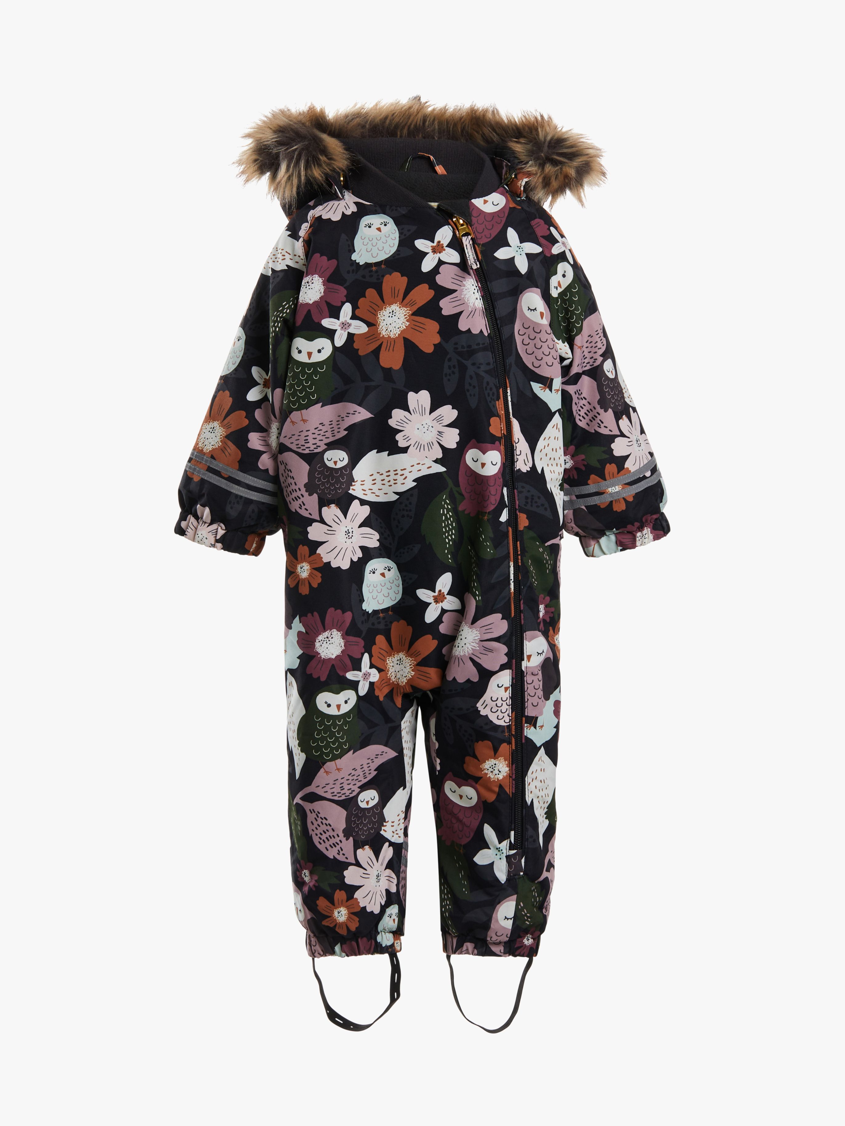 Petite Chérie Atelier Amour Babyoverall, Winterowl Phantom, 86