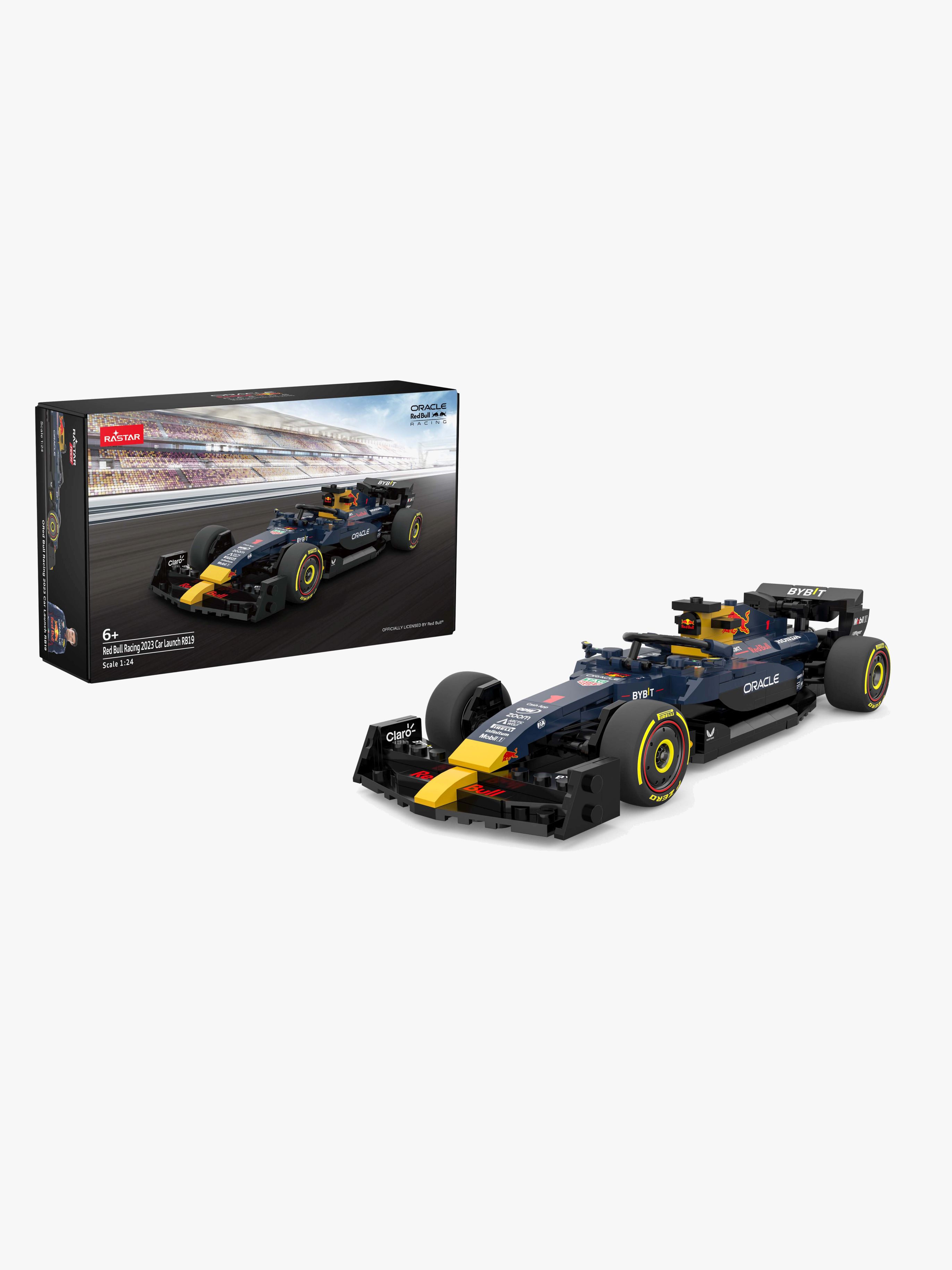 Red Bull F1 RB19 Bricks Rennauto 1:24, Dunkelblau