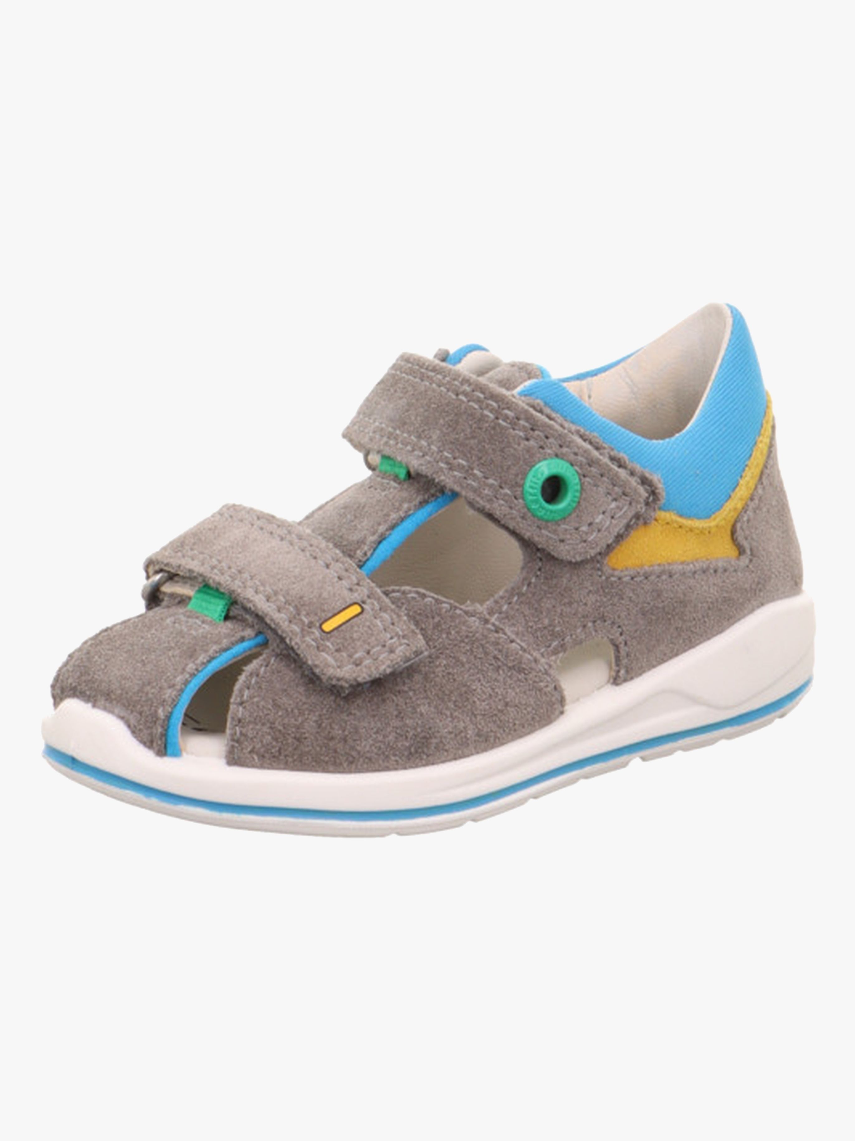 Superfit Boomerang Kinder Sandalen, Grau/Türkis, 27