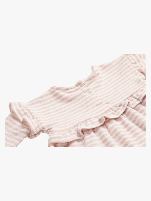 Luca & Lola Regina Kleid Baby, Pink Stripes 