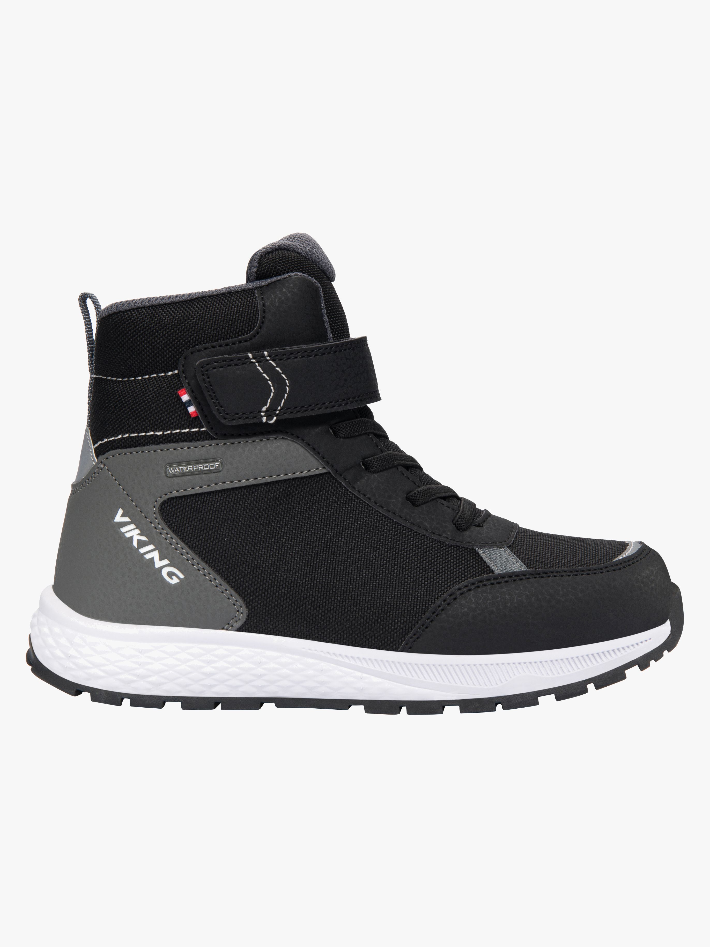 Viking Equip WP 1V Winterstiefel, Schwarz/Grau, 31