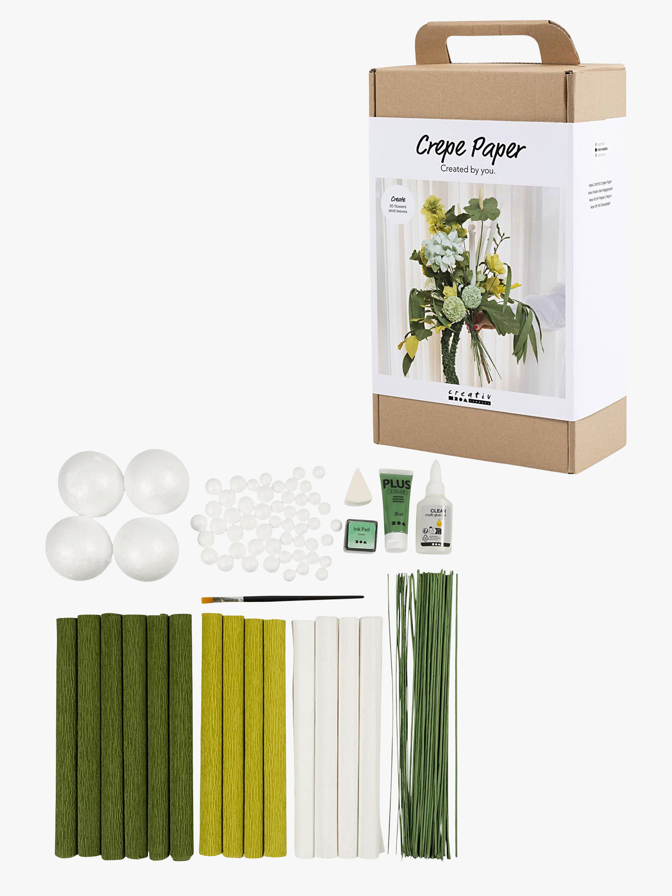 Kreativset DIY Krepppapier