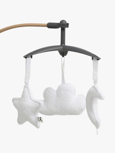 Beemoo PLAY Soothe Babywippe, Green Melange/Nature