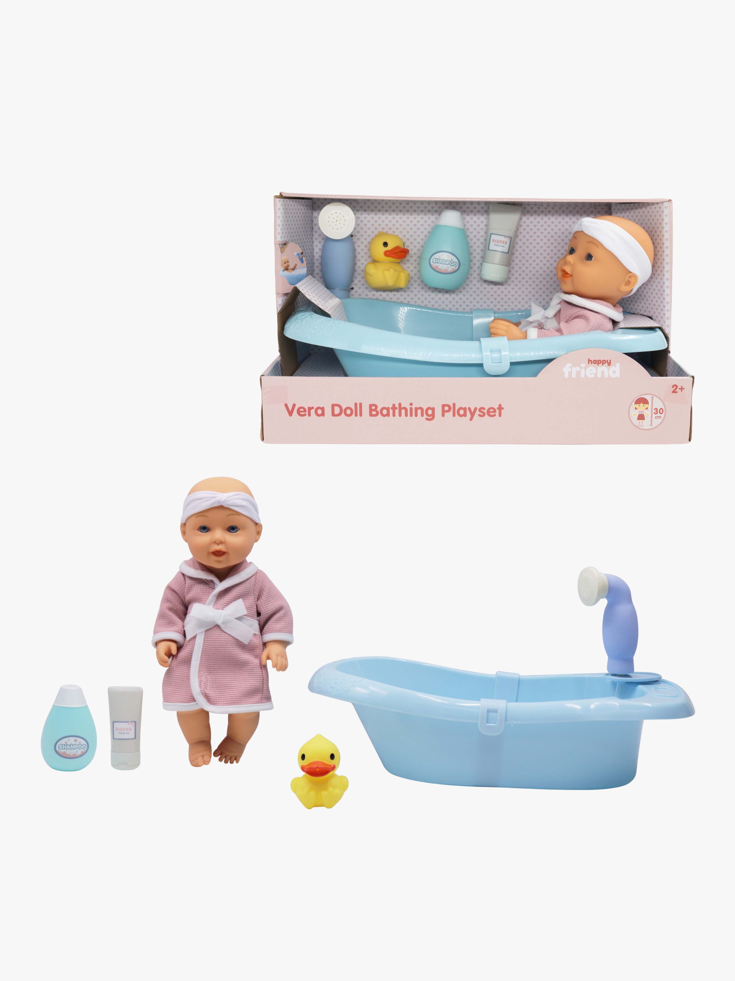 Happy Friend Puppe Mit Badezubehör Vera 30 cm