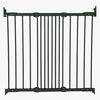 BabyDan Flexi Fit Schraubgitter Metall, Schwarz