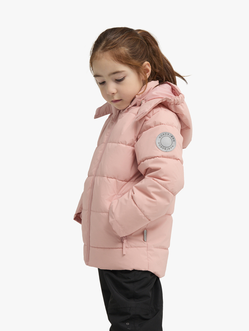Nordbjørn Star Reflektierender Winterjacke, Rosa