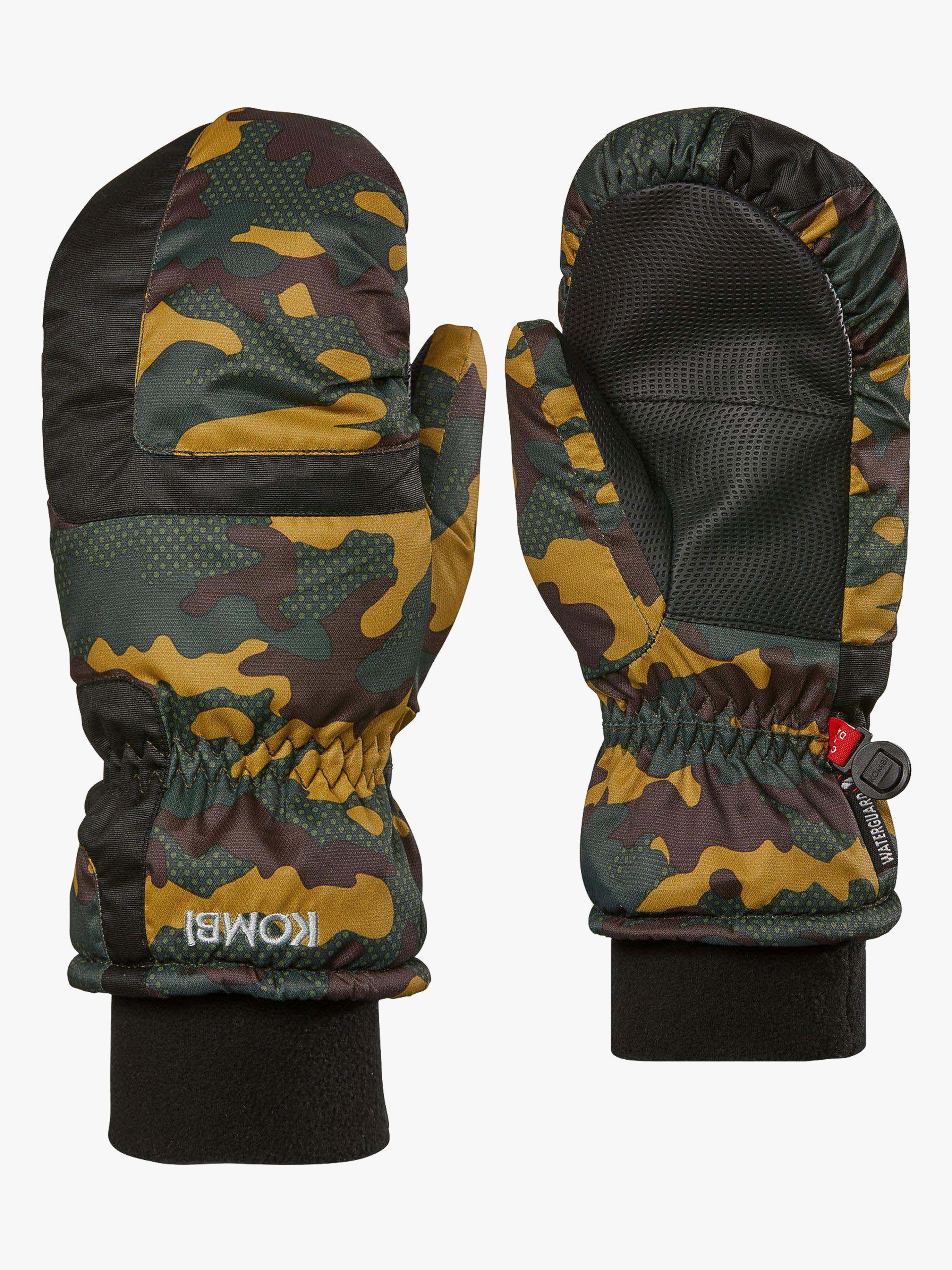 Kombi Tucker Fäustlinge Jr, Green Camo, XS