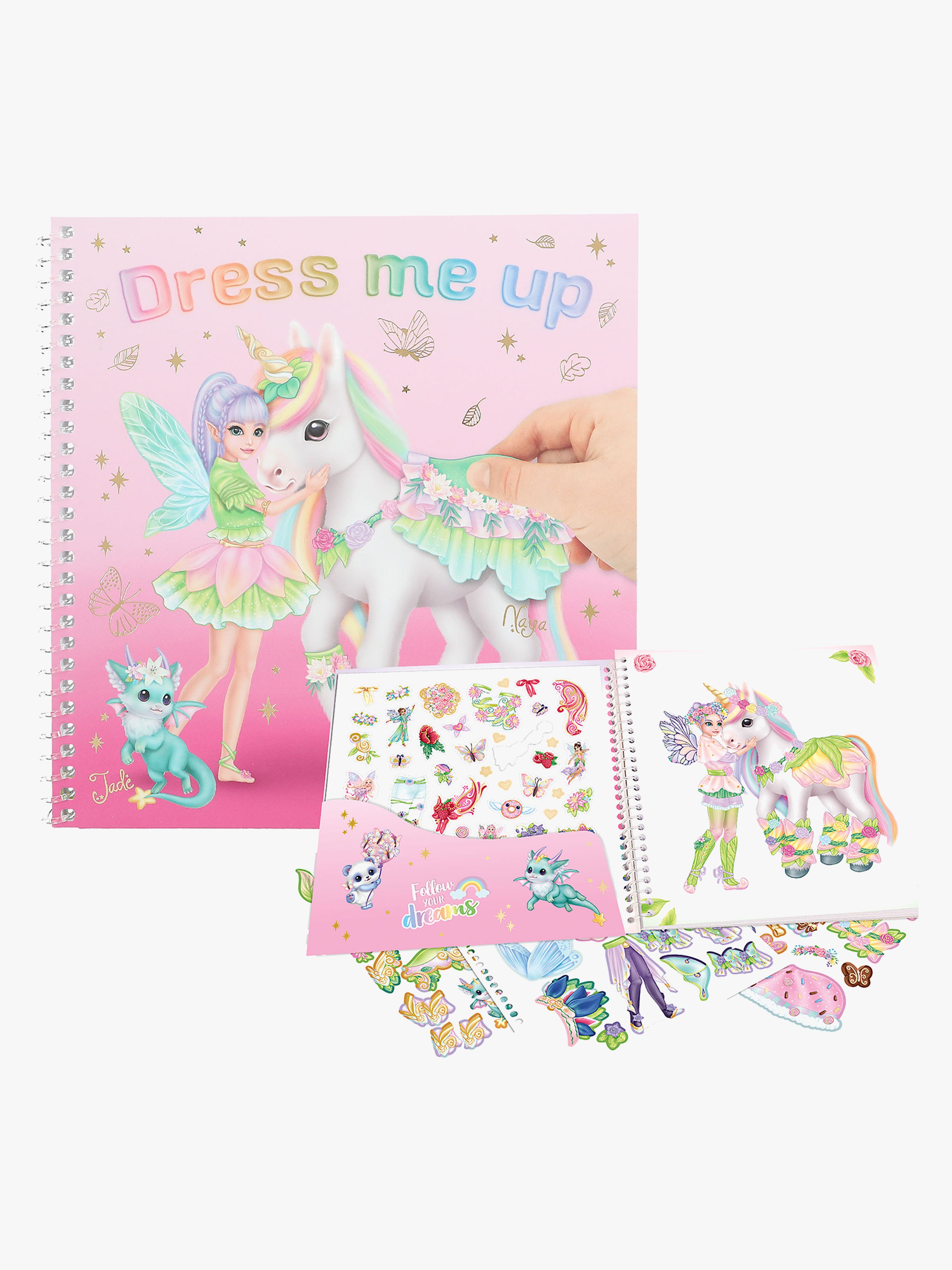Ylvi &  the Minimoomis Stickerbuch Dress Me Up