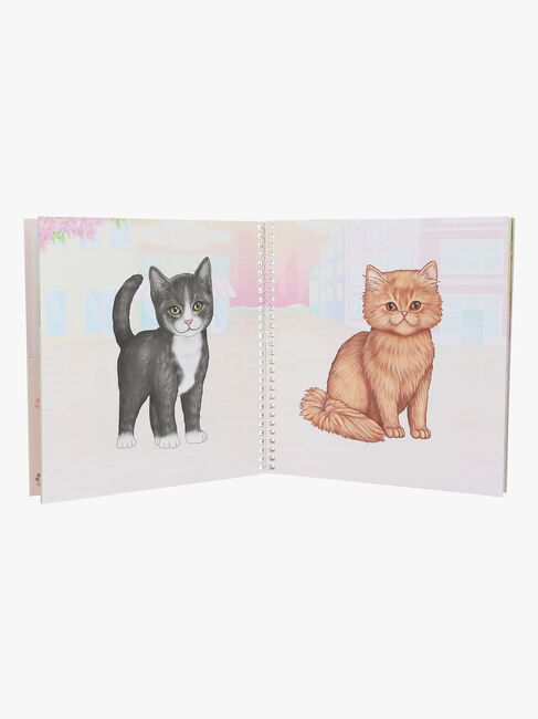TOPModel Dress Me Up Stickerbuch Kitty