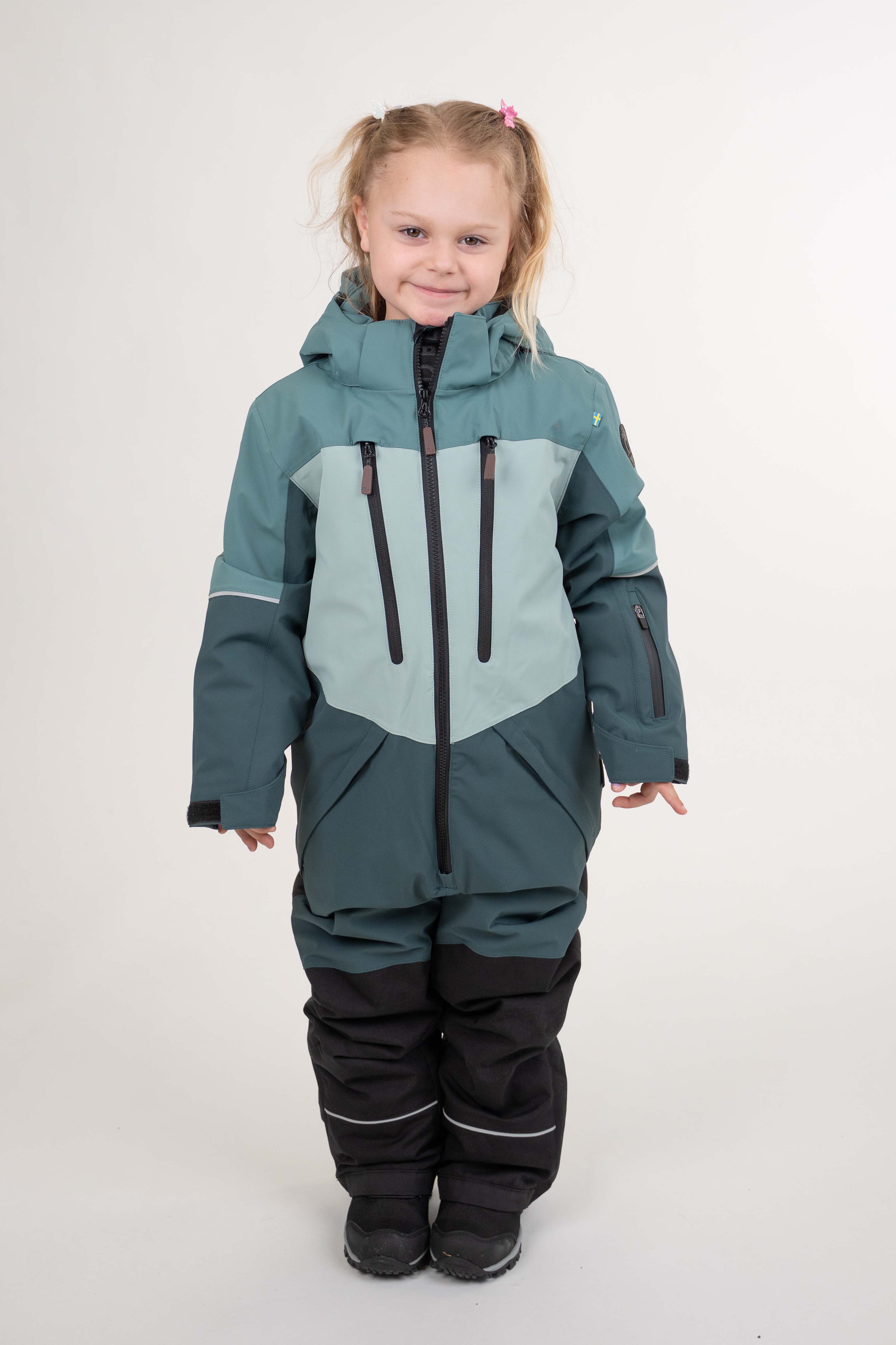 Lindberg Alpine Schneeanzug, Mint Green/Dark Mint, 130