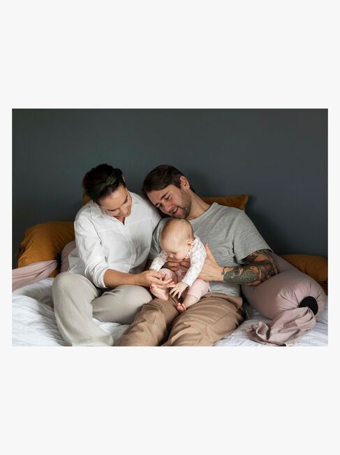 bbhugme Schwangerschafts- und Stillkissenbezug, Dusty Pink