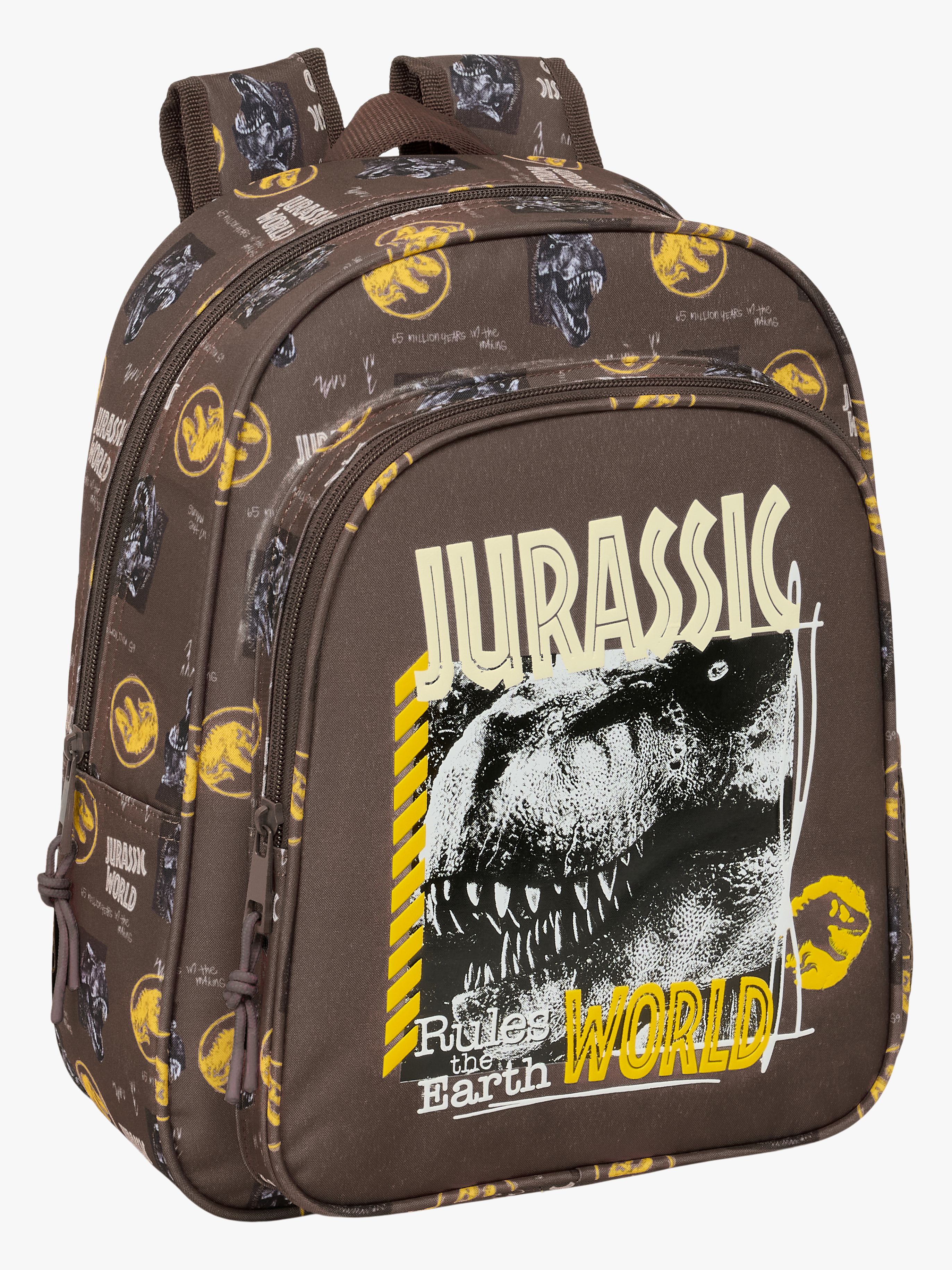 Jurassic World Kinder Rucksack 9L, Braun