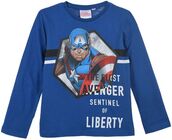 Marvels Avengers Classic langärmliges T-Shirt, Blau