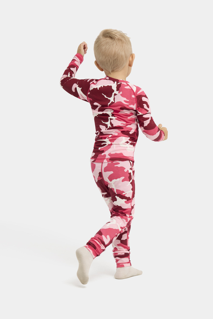 Nordbjørn Verbier Funktionsunterwäsche Bambus, Camo Pink