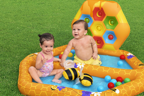 Bestway Kinderpool & Ballspiel Lil' Beehive