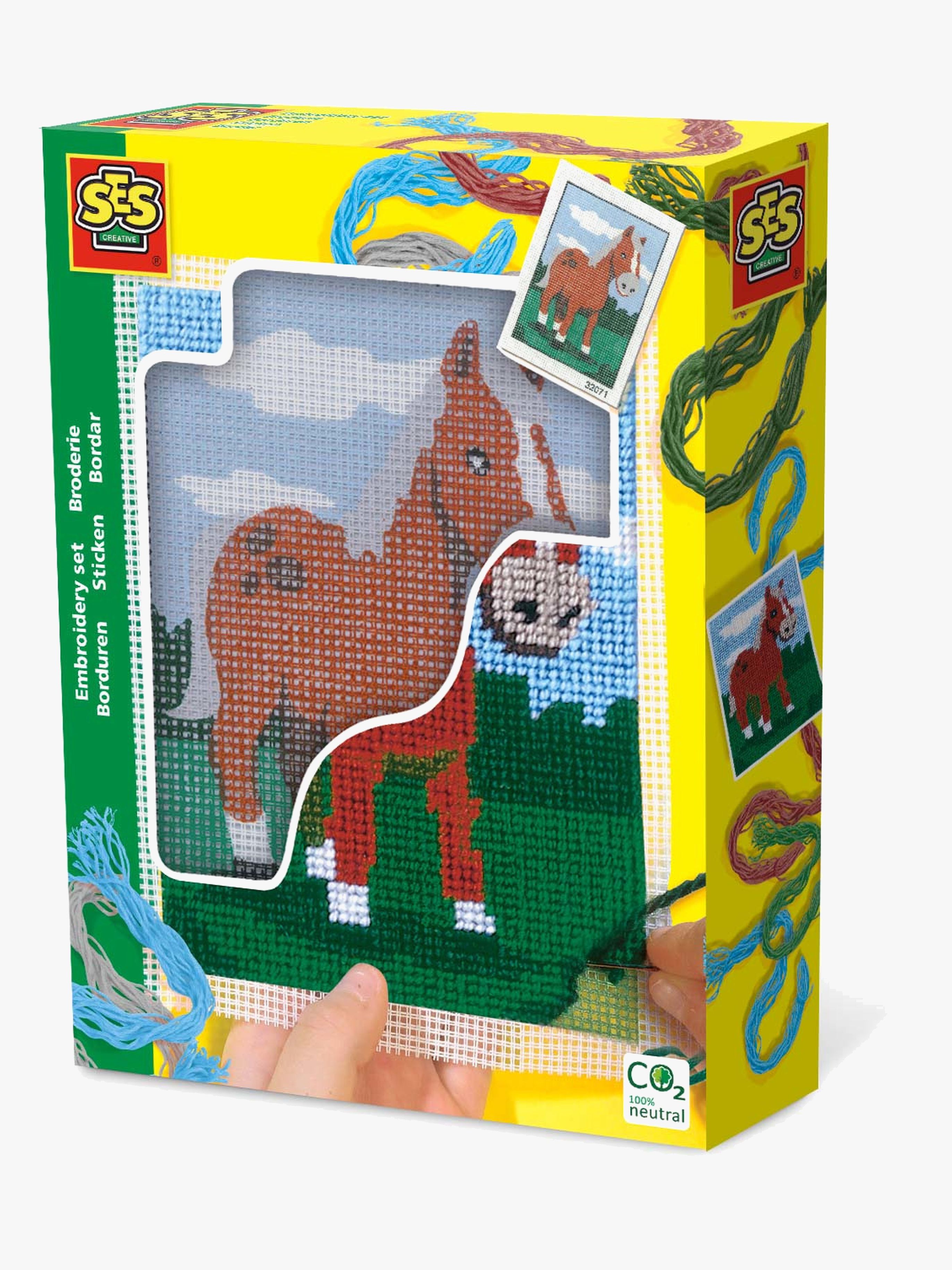 SES Stickerei Bastelset Pferd