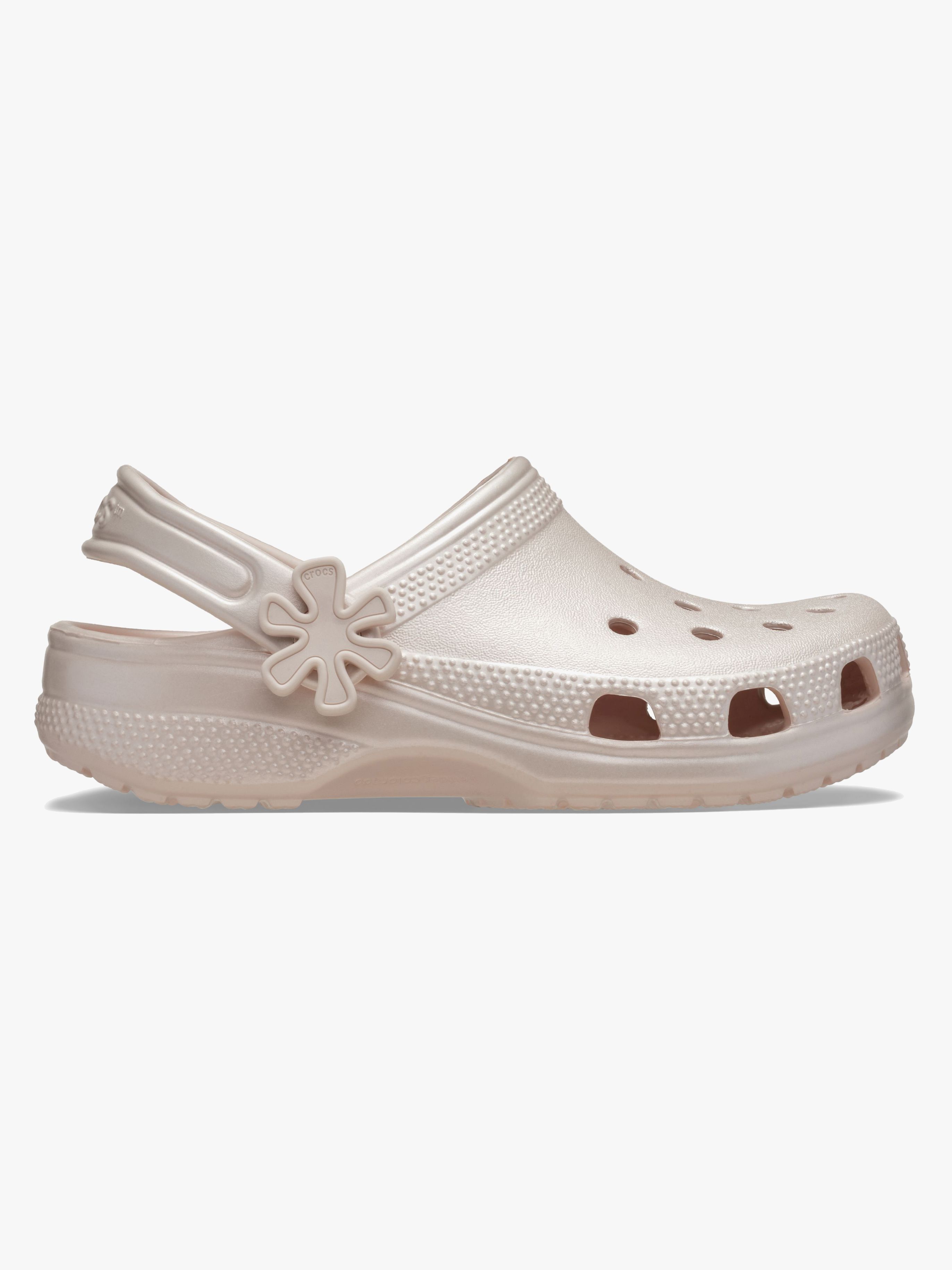 Crocs Classic Pearl Shine Pantoffeln, Quartz, 20-21