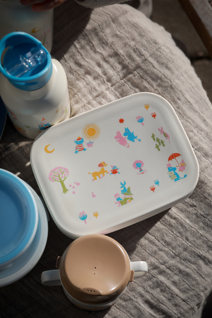Mumin 80 Brotdose Blech, Beige