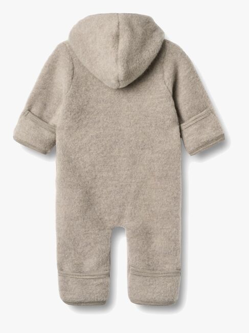 Wheat Ata Overall Merinowolle, Khaki Melange