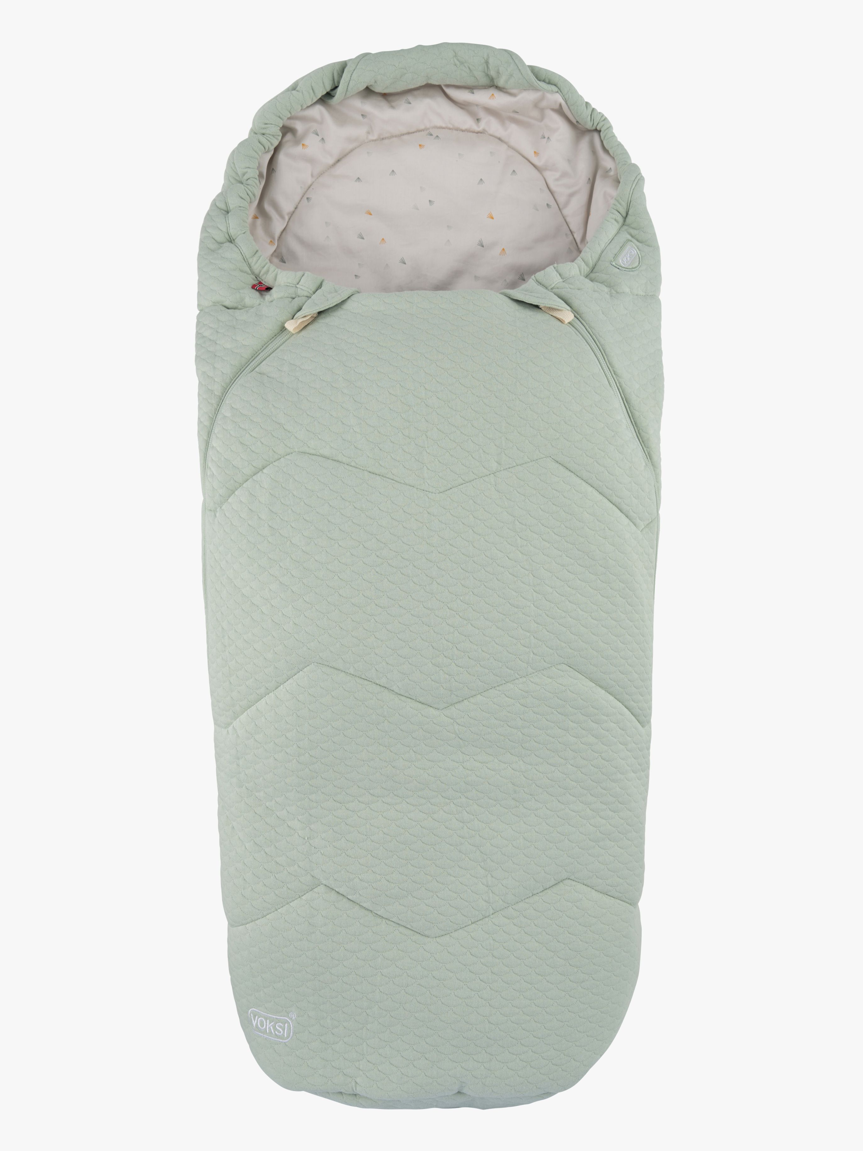 Voksi Breeze Light Fußsack, Dusty Green Footprints