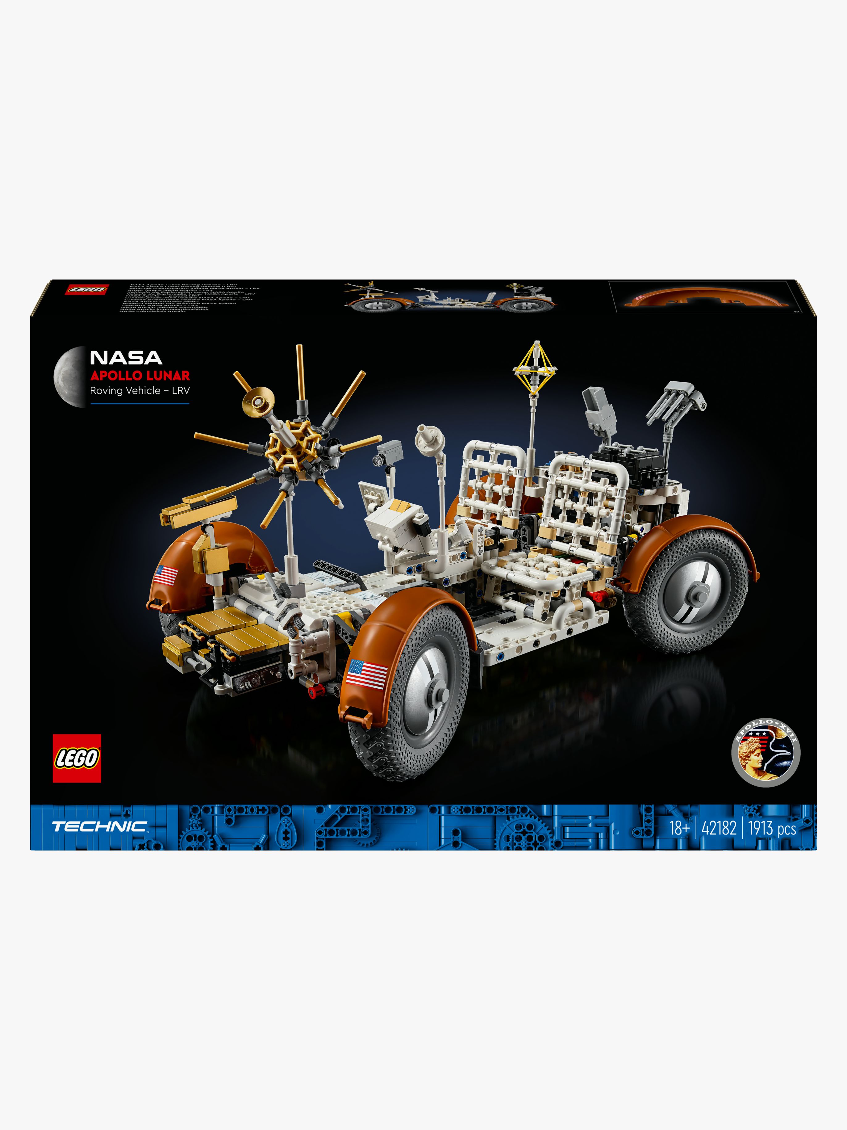LEGO Technic 42182 NASA Apollo Lunar Roving Vehicle LRV