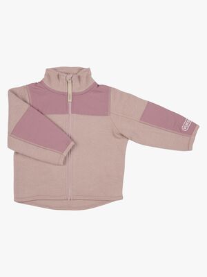 Voksi Fleecejacke Merinowolle, Soft Grape