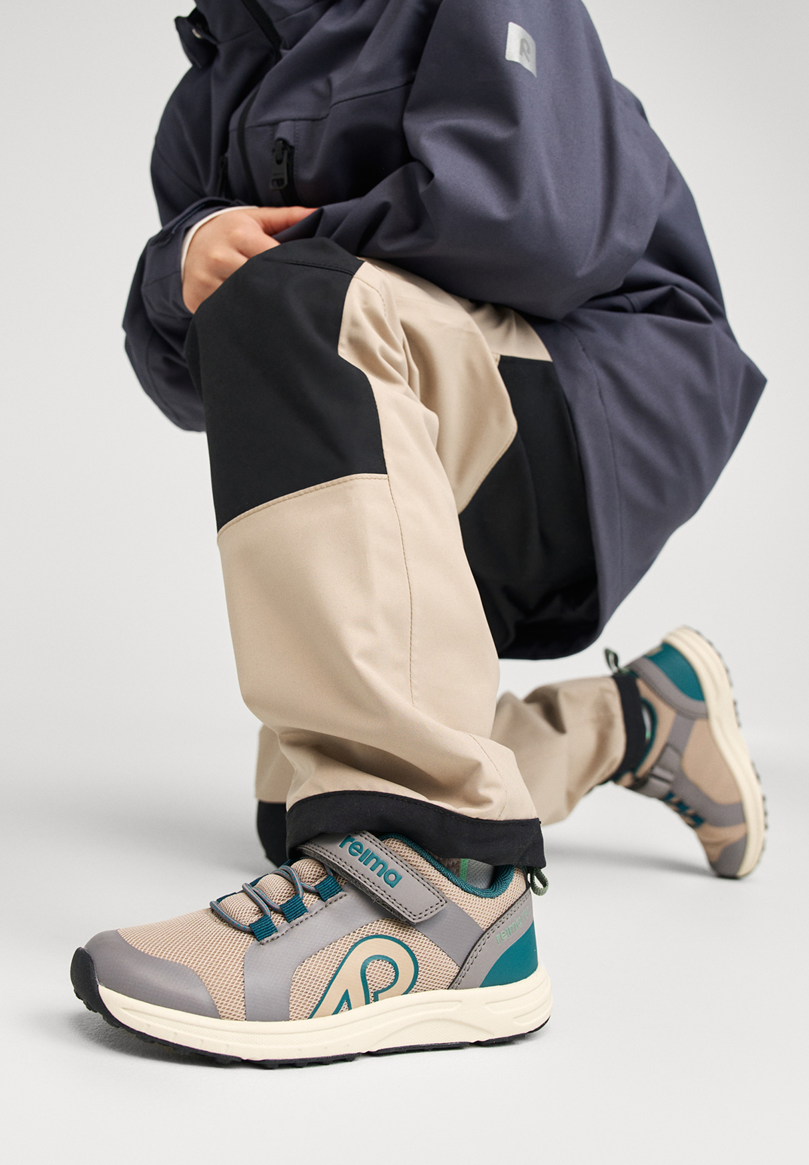 Reima Enkka Wasserdichter Kinder Sneaker, Earthy Beige, 31, Kinderschuhe