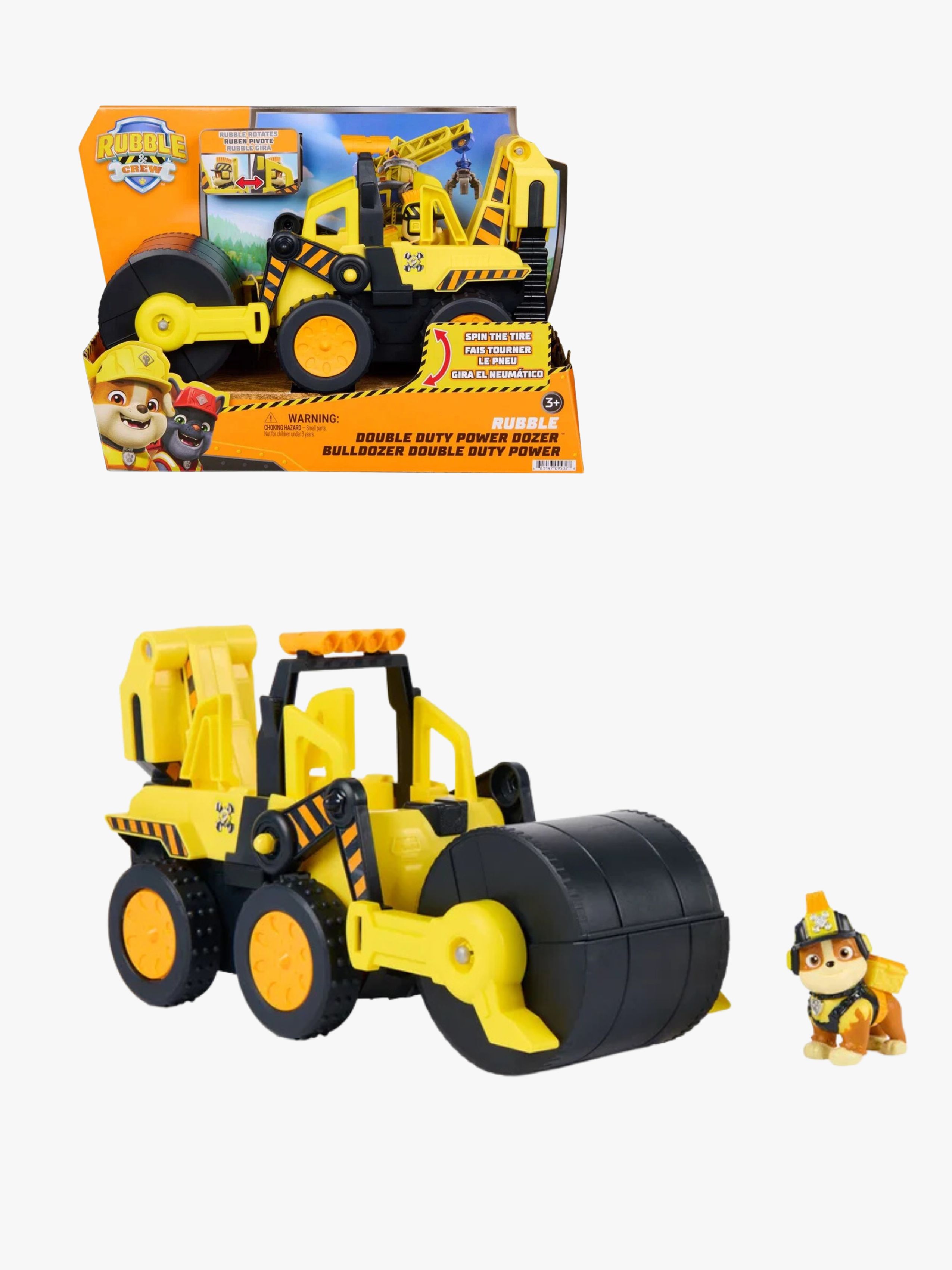Rubble &  Crew Double Duty Power Dozer Fahrzeug