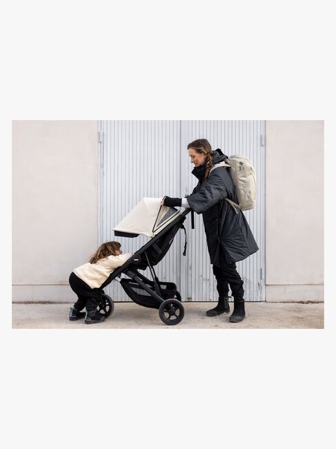 Thule Spring Kinderwagen, Soft Beige on Black