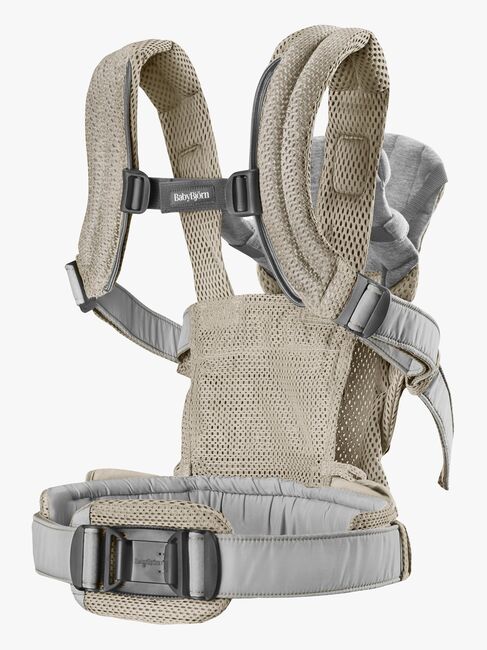 BabyBjörn Harmony Babytrage 3D Mesh, Graubeige