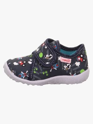 Superfit Spotty Hausschuhe, Blue/Multicoloured