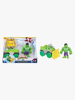 Spidey And His Amazing Friends Figur mit Fahrzeug Hulk Truck