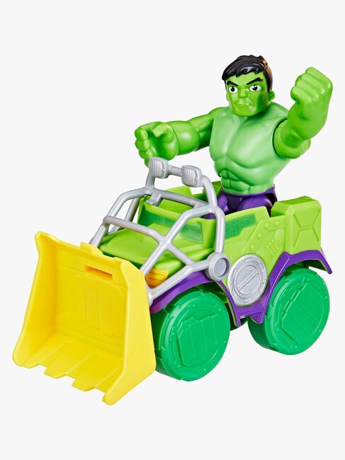 Spidey And His Amazing Friends Figur mit Fahrzeug Hulk Truck