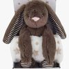 CarloBaby Fleecedecke Stern & Häschen, Beige