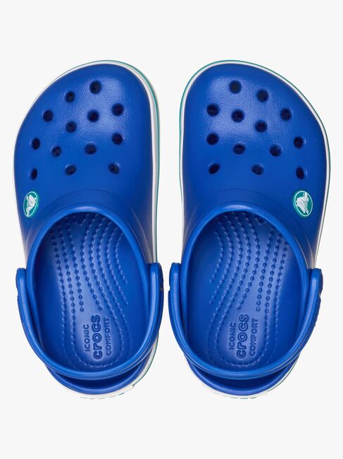 Crocs Crocband Sandalen, Blue Bolt/Turbo Teal