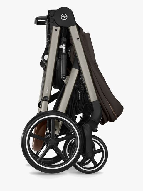 Cybex BALIOS S Lux Kinderwagen, Taupe/Chocolate Brown