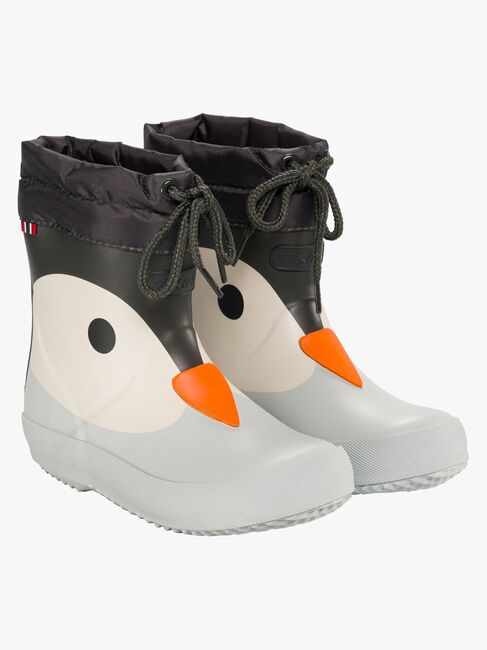 Viking Alv Indie Print Gummistiefel, Light Grey
