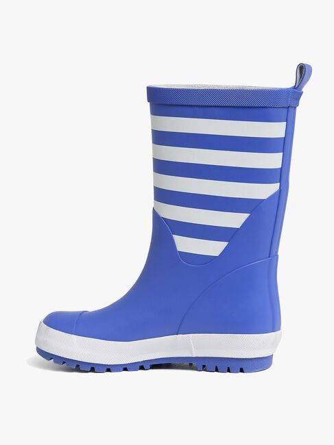 Nordbjørn Dagg Gummistiefel, Blau/Weiß